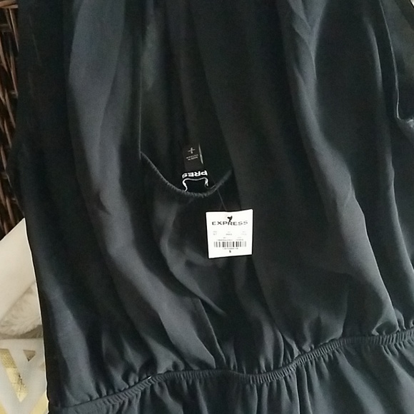 Peplum elastic waist top - Picture 4 of 4